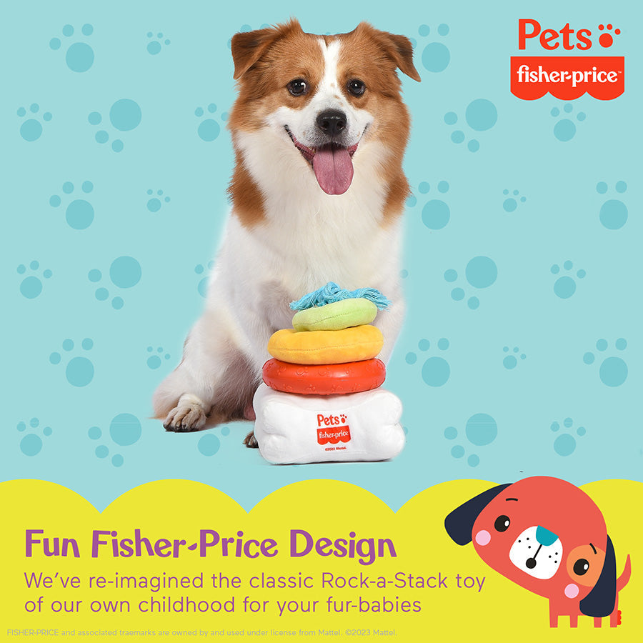 Fisher Price Attack-A-Stack Chase and Toss Puppy Toy bearsupreme
