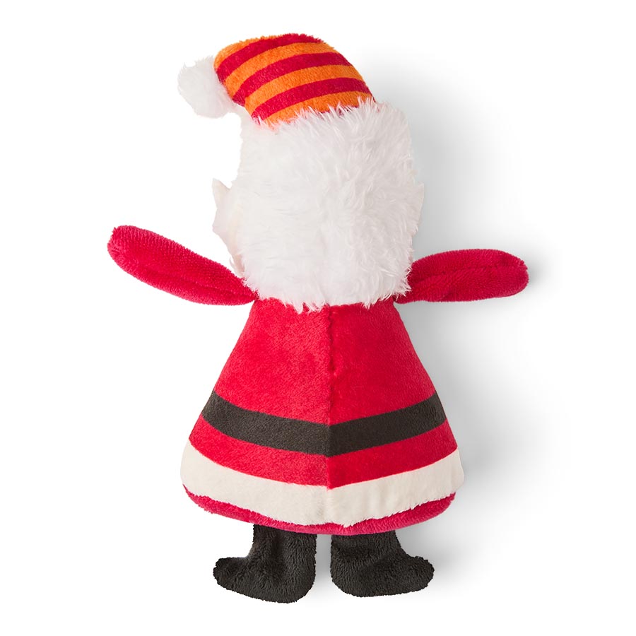 Christmas Papa Noel Santa Squeaky Dog Toy Mini bearsupreme