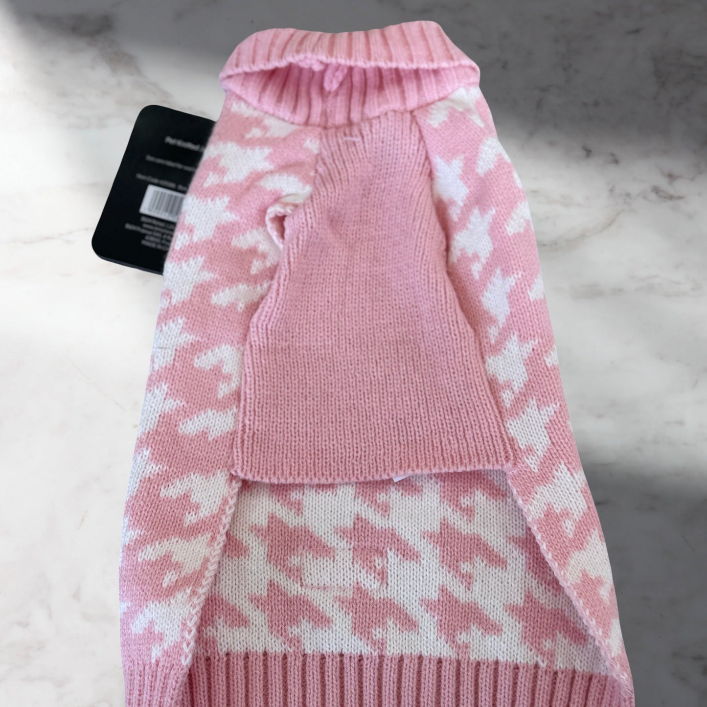 Miss Pawdior Houndstooth sleeveless Sweater bearsupreme