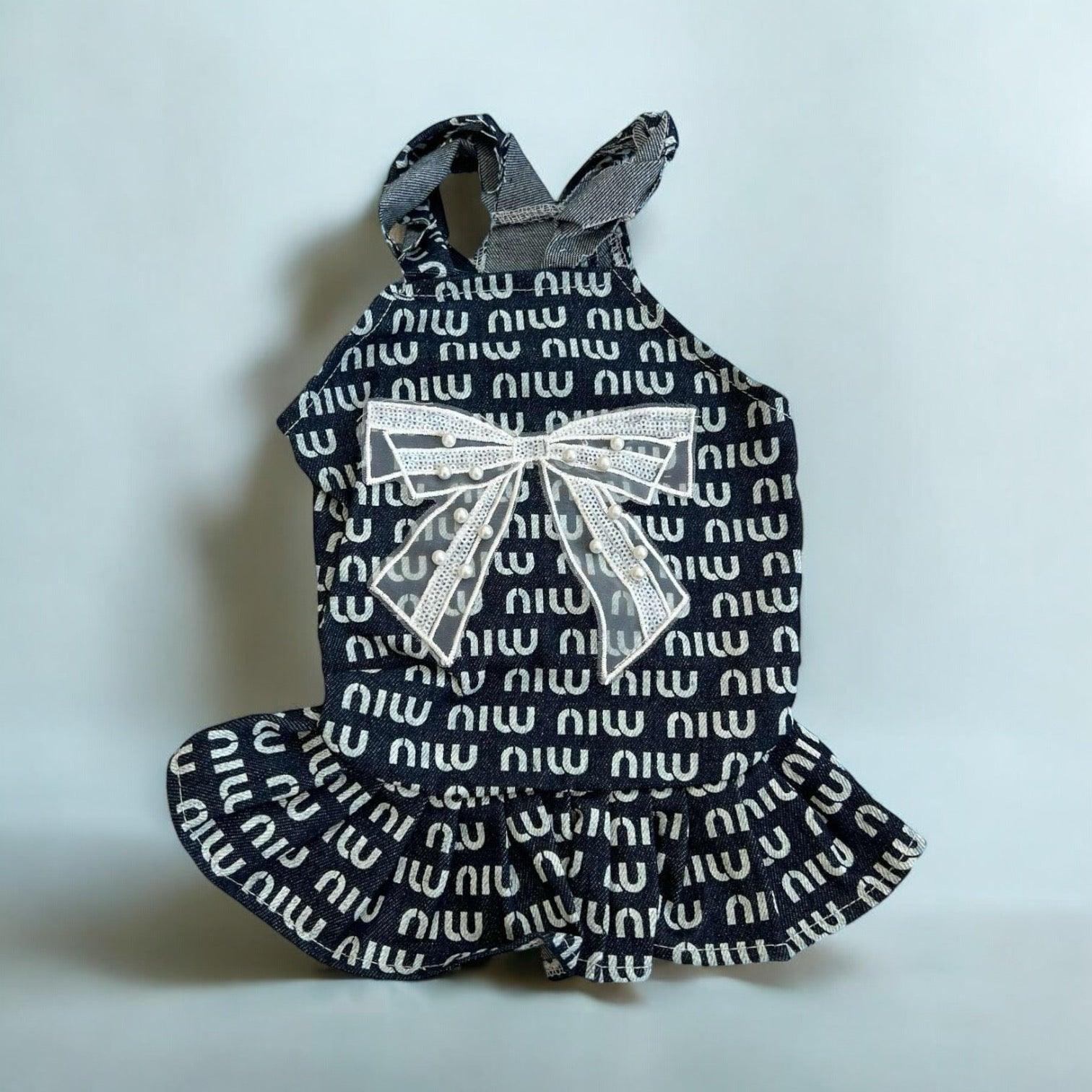 Miu Miu Denim couture dress - Main Image