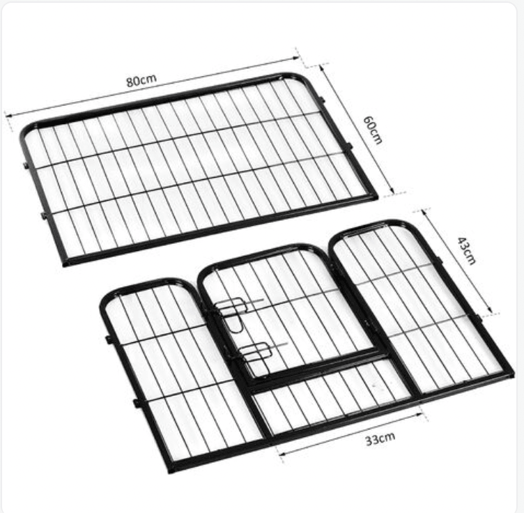 Pawhut Heavy Duty Play pen bearsupreme