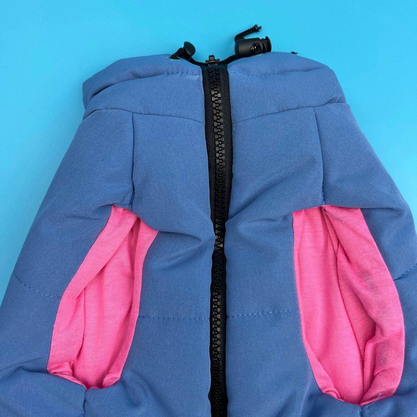 Pawdior Puffer Jacket Blue - bearsupreme