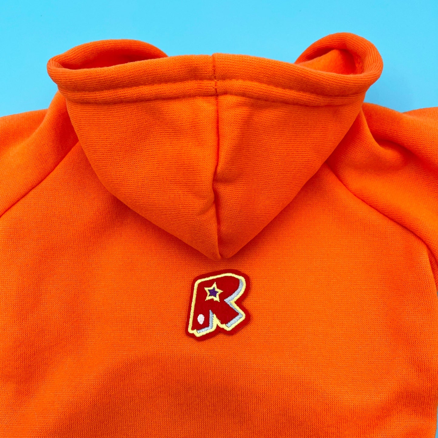 Pop Letter Hoodie Orange - bearsupreme