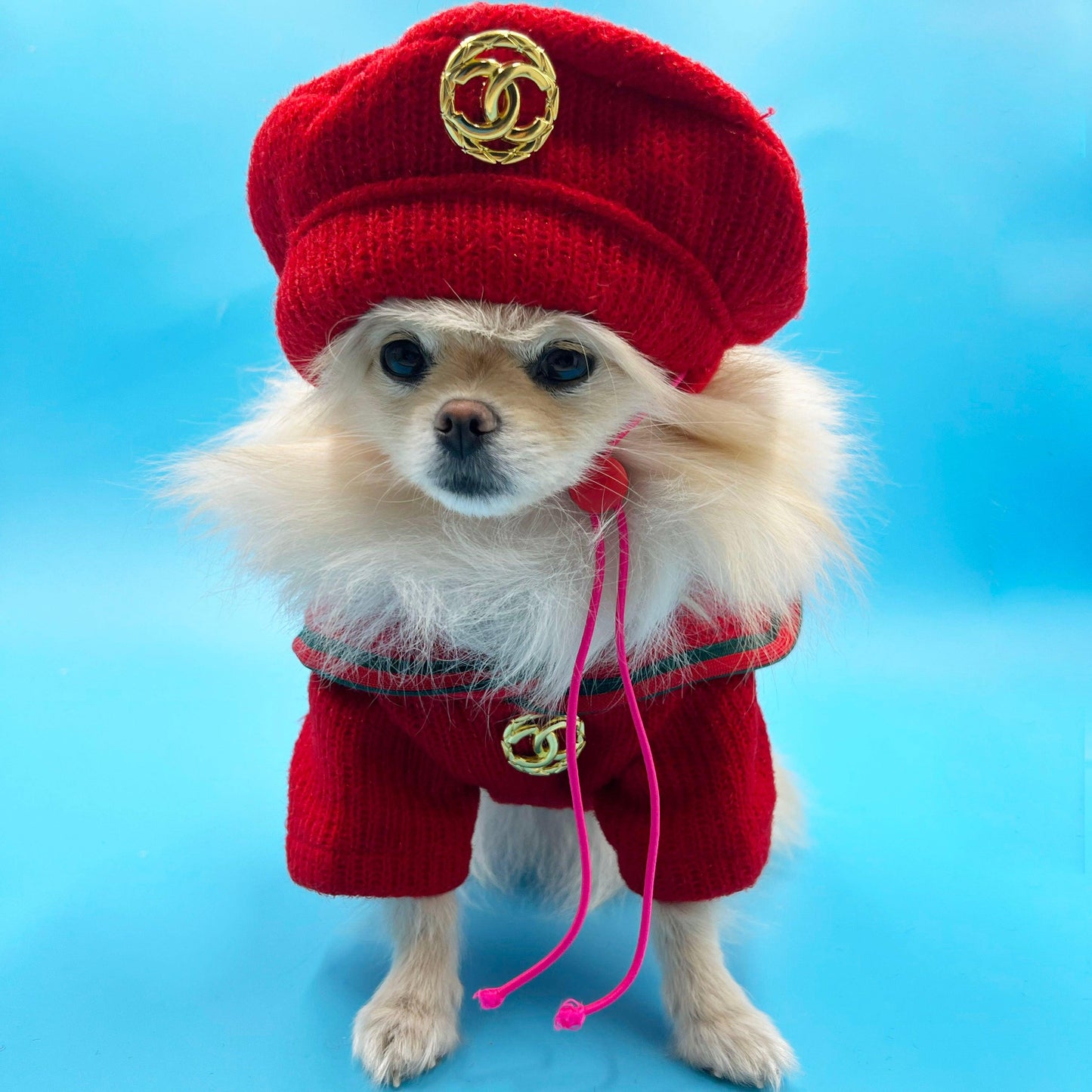 Pawnel Knitted Red Hat - bearsupreme