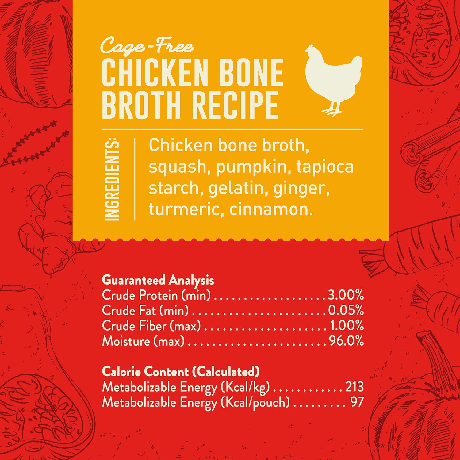 Stella & Chewy's- Bountiful Bone Broth Cage Free Chicken Recipe – 16 Oz bearsupreme
