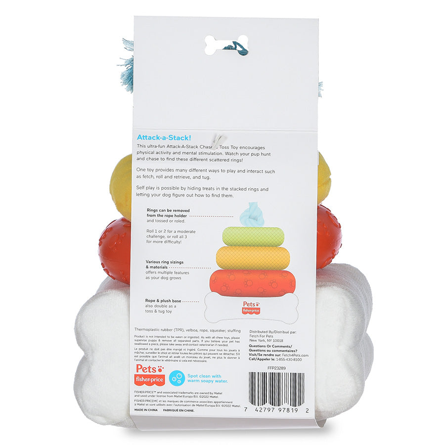 Fisher Price Attack-A-Stack Chase and Toss Puppy Toy bearsupreme