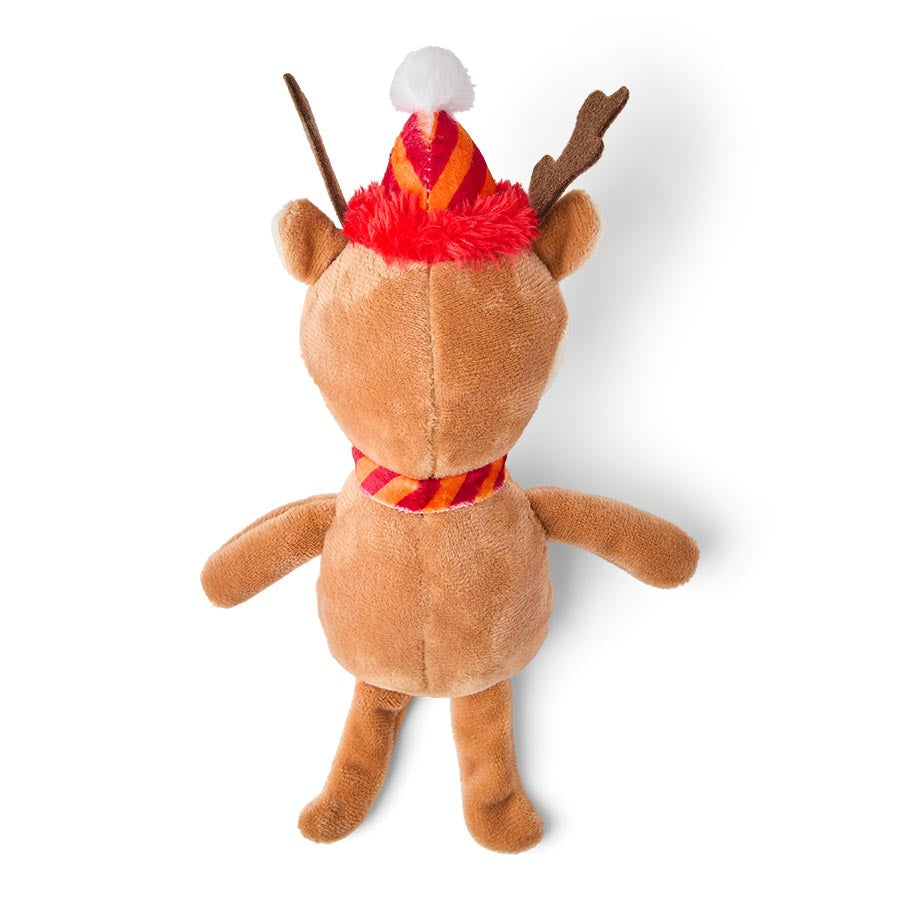 Christmas Rudy Reindeer Squeaky Dog Toy Mini bearsupreme