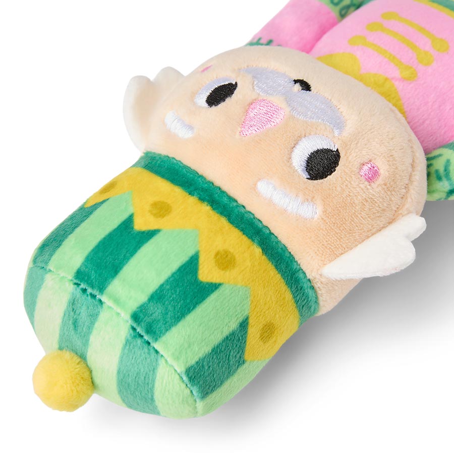 Christmas Noel Nutcracker Plush Squeaky Dog Toy bearsupreme