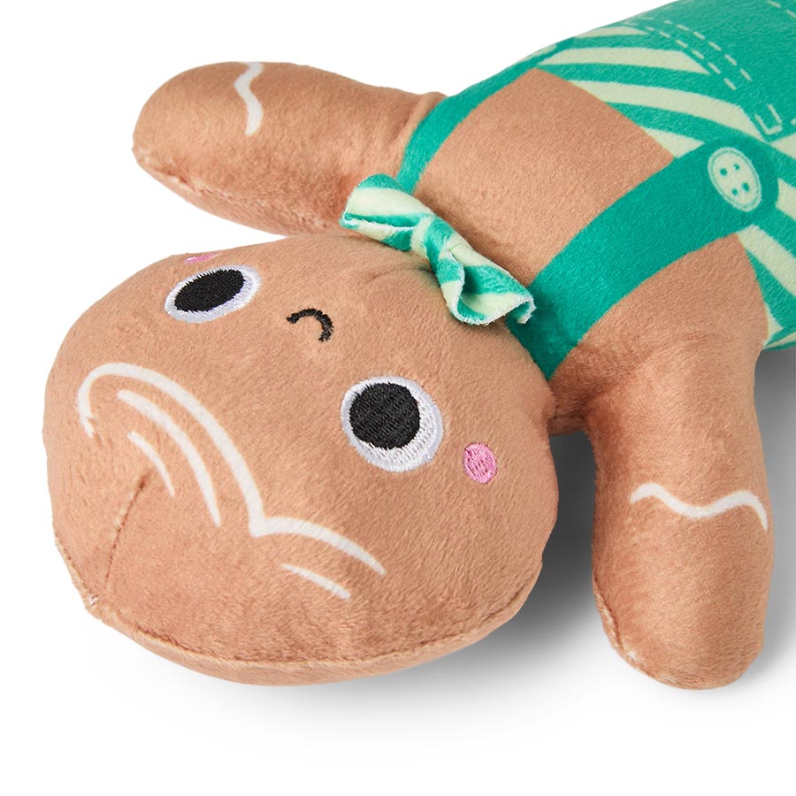 Christmas Mr Crumbles Cuddly Plush Squeaky Dog Toy bearsupreme