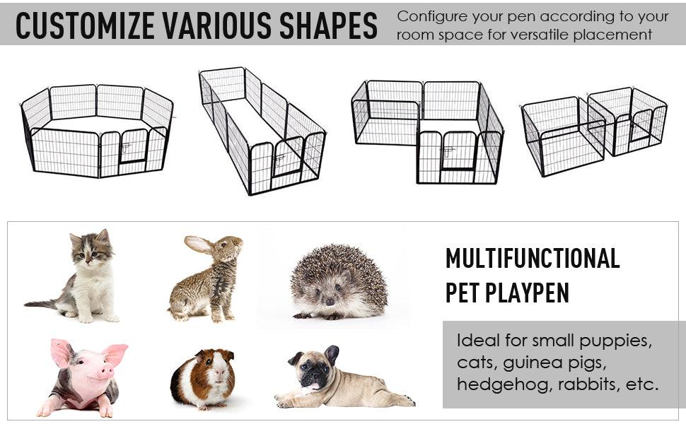 Pawhut Heavy Duty Play pen - bearsupreme