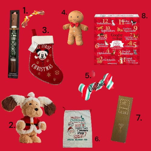 Ultimate Luxury Pet Christmas Hamper Basket bearsupreme