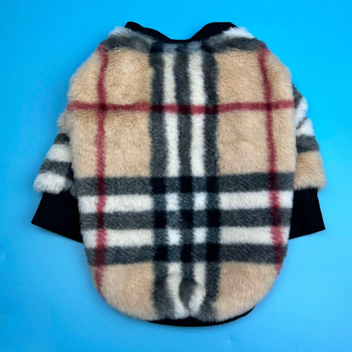 Furrberry button up Reversable Jacket - bearsupreme