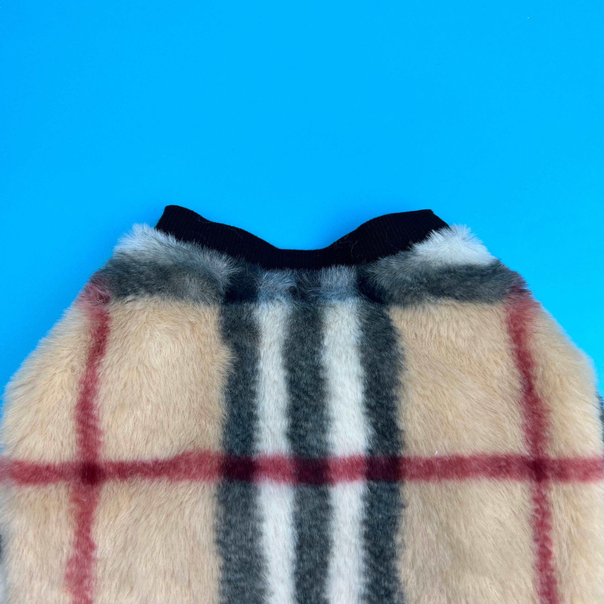 Furrberry button up Reversable Jacket - bearsupreme