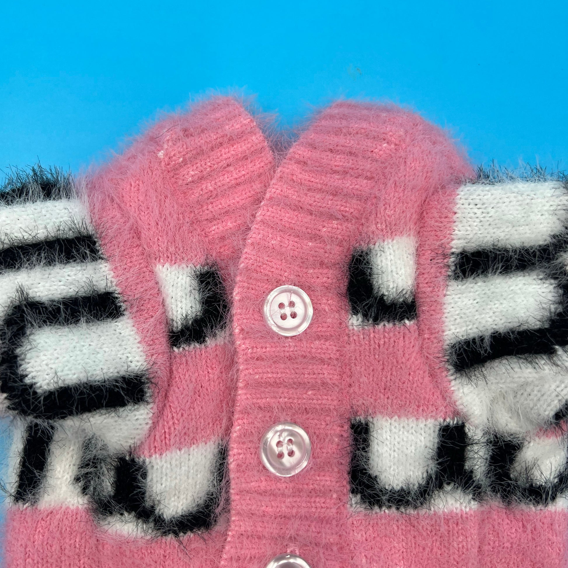 Miu Miu Pink Monogram Sweater bearsupreme