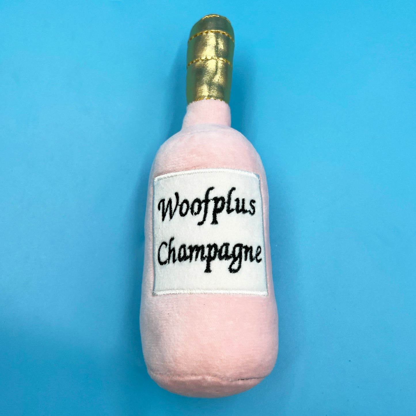 Woofplus Champs Bottle plushie bearsupreme