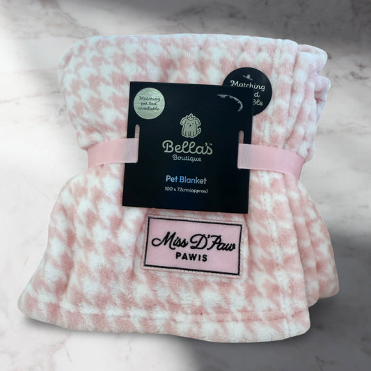 Miss Paw D Plush Pet Blanket bearsupreme