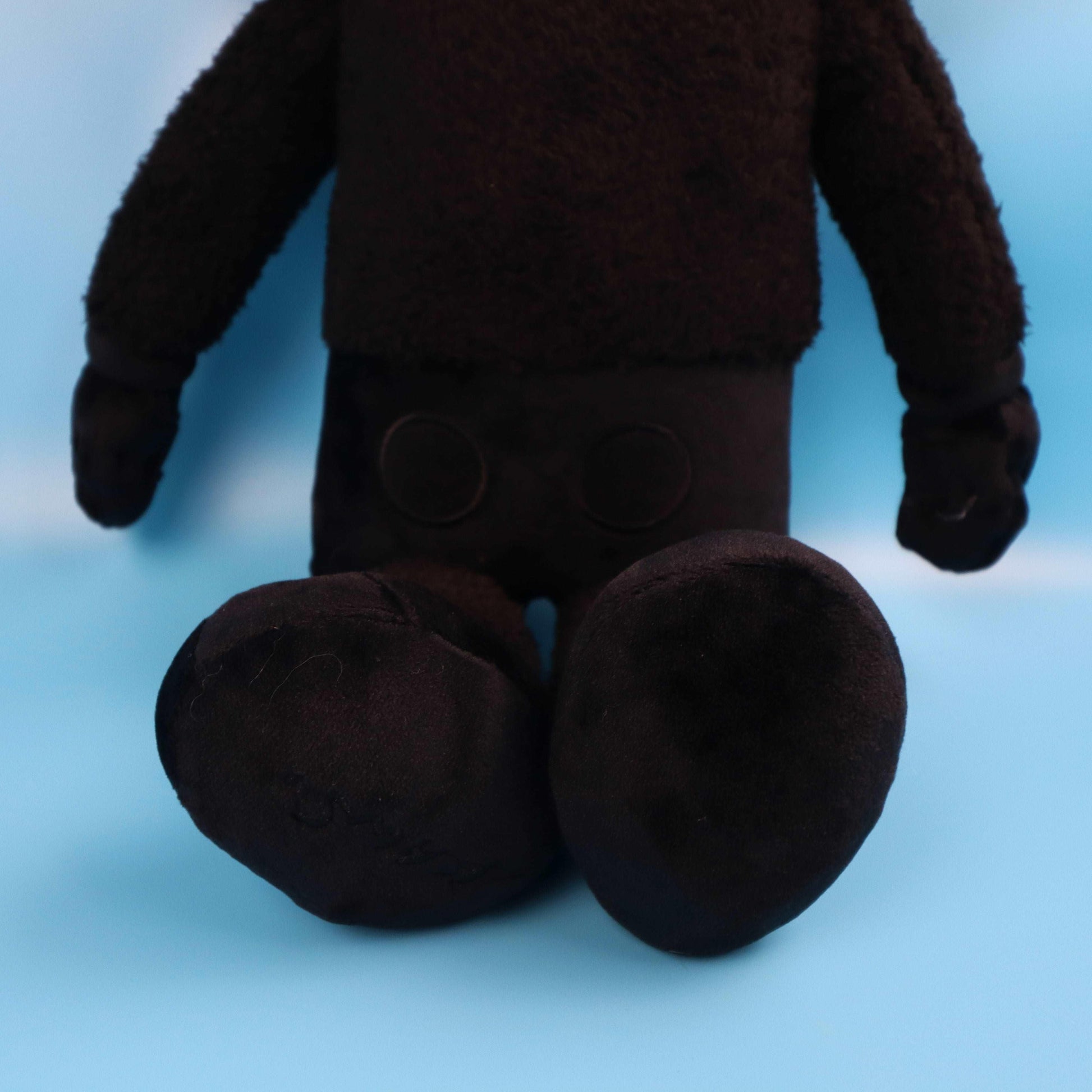 Kaws Bff Plushie Black Pet Companion Toy - bearsupreme
