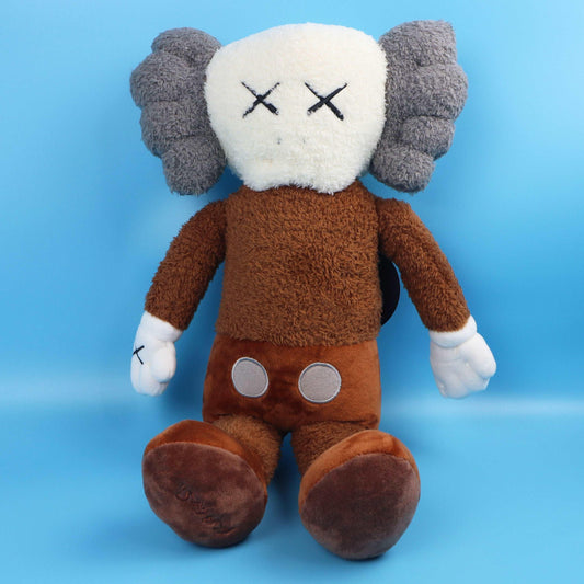 Kaws Bff Plushie Brown Pet Companion Toy - bearsupreme