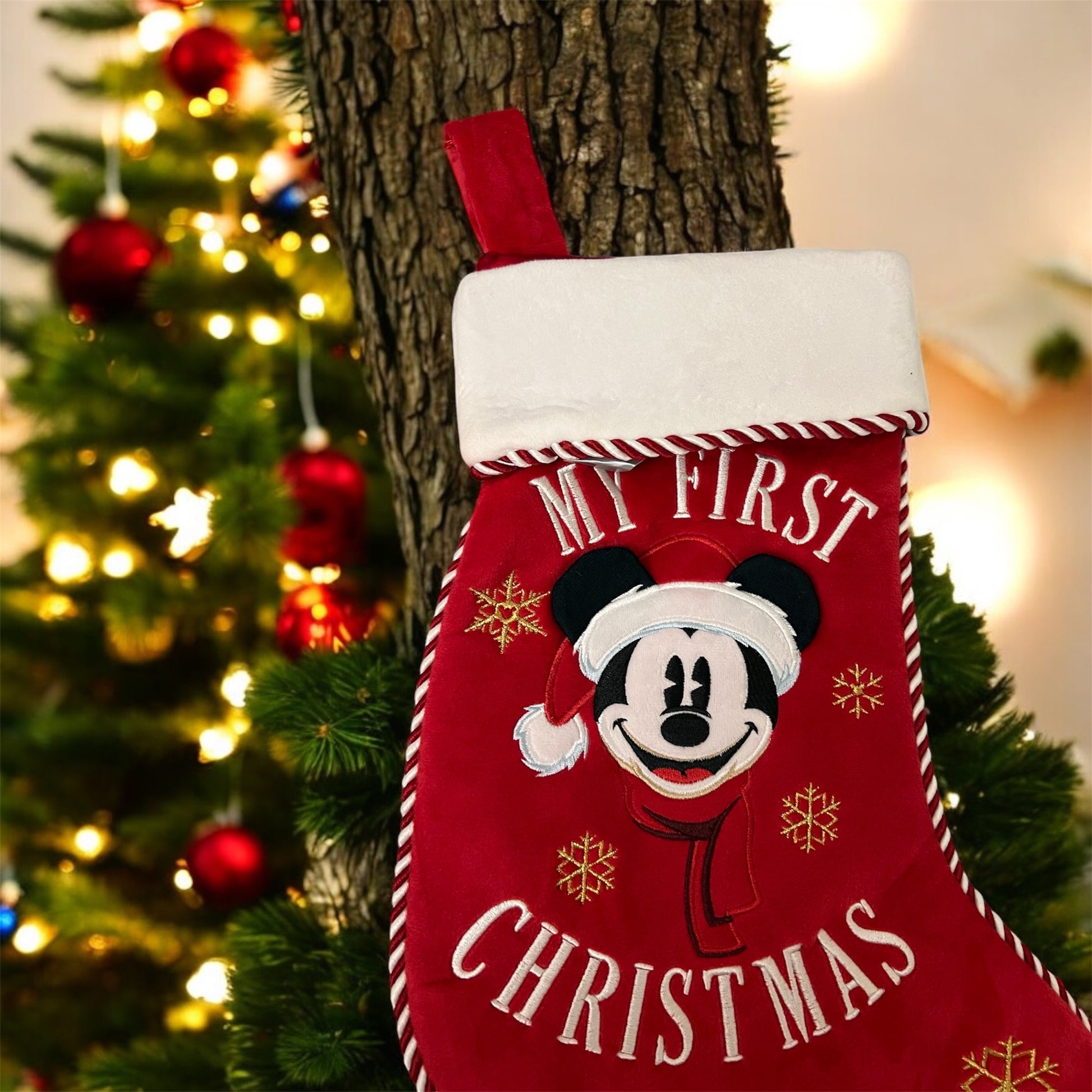 My First Christmas Mickey Stocking bearsupreme