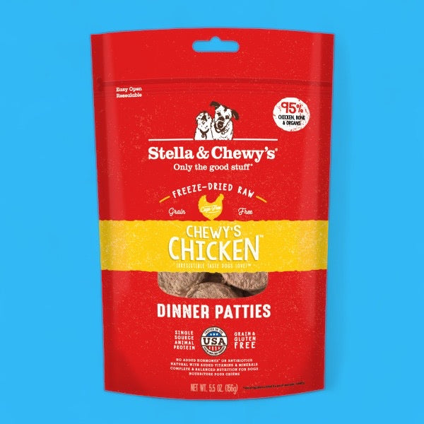 Chewy’s Chicken Patties – 5.5 oz bearsupreme