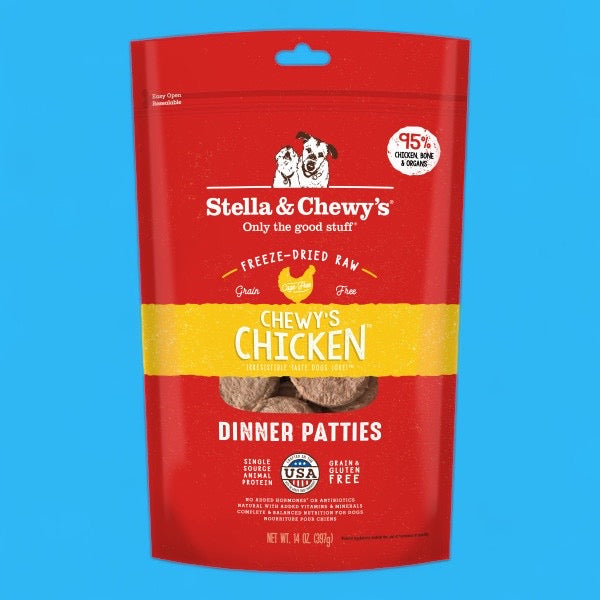 Chewy’s Chicken Patties – 14 oz bearsupreme