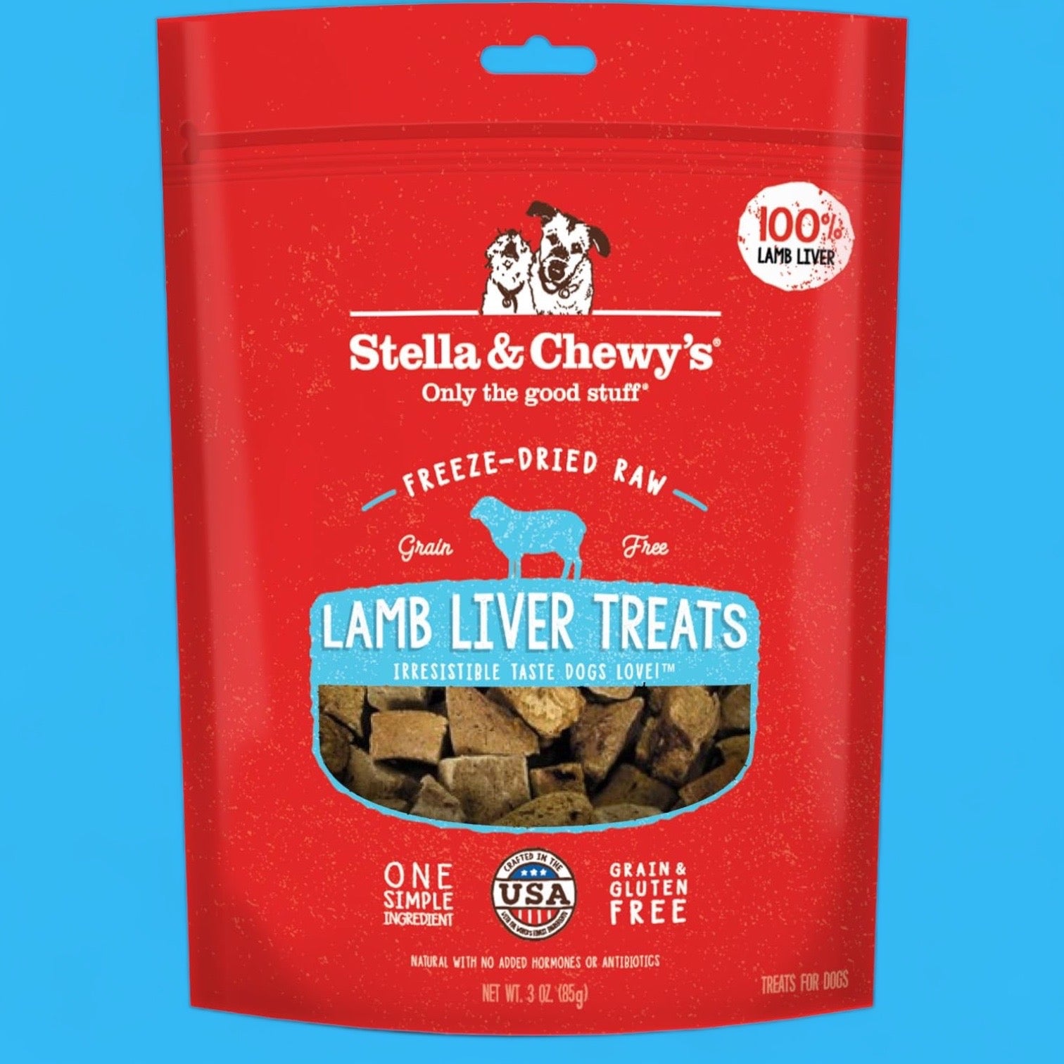 Stella & Chewy's- Lamb Liver Treats - 3 oz bearsupreme