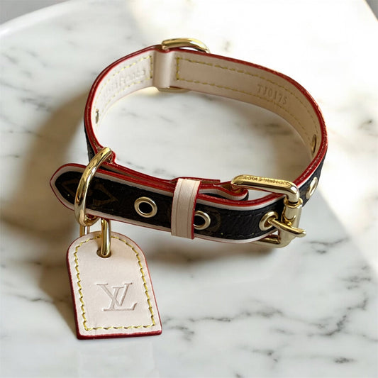 Chewy Vee Classic Print Tag Collar bearsupreme