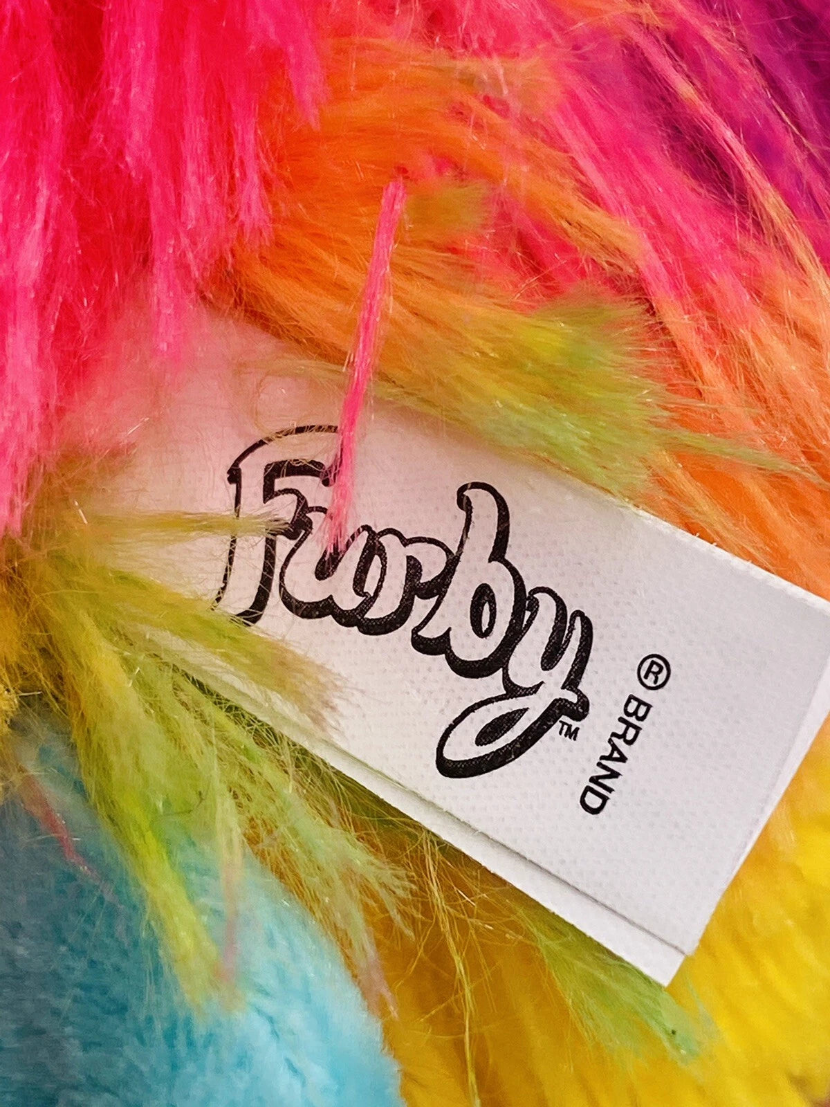 Hasbro Furby Squeak & Crinkle Dog Toy Multi-Colour bearsupreme