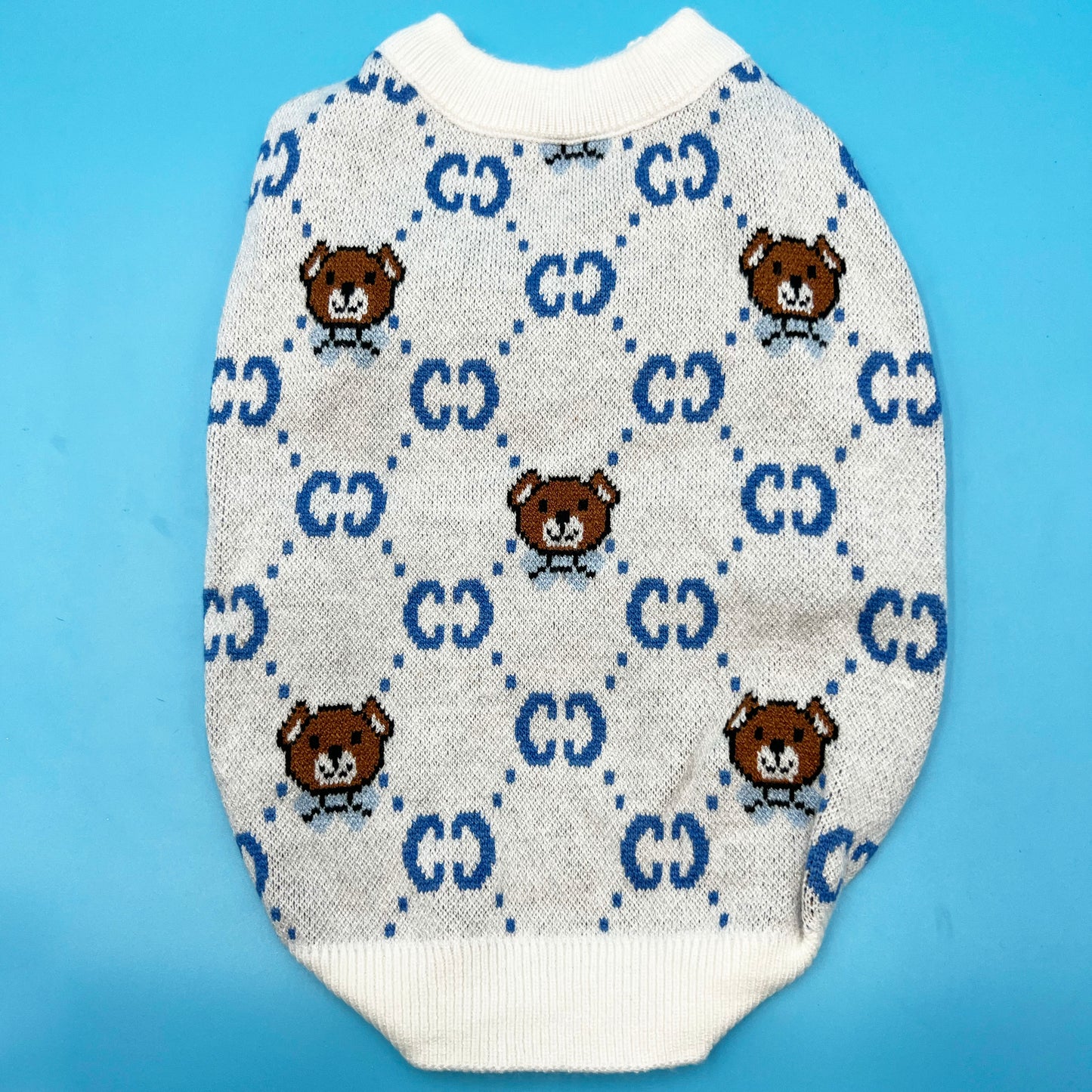 Pawcci Monogram Teddy Sweater bearsupreme
