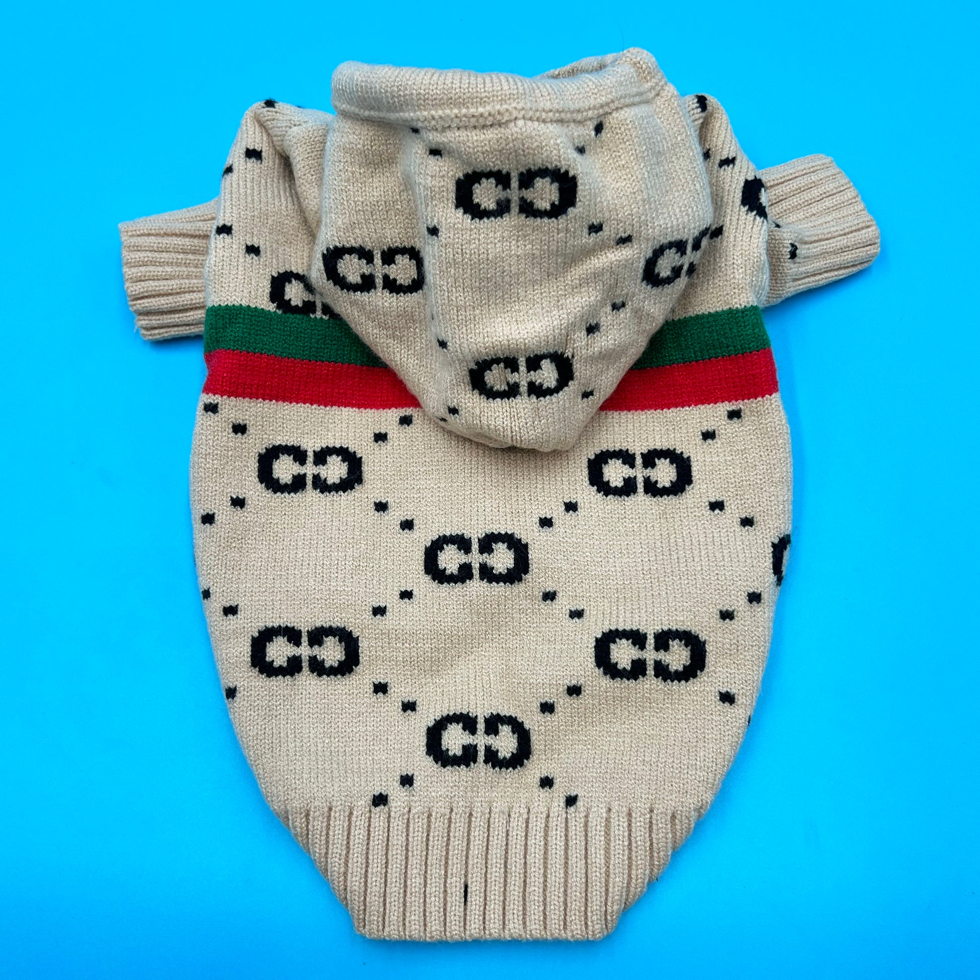 Pawcci Monogram Sweater Hoodie bearsupreme