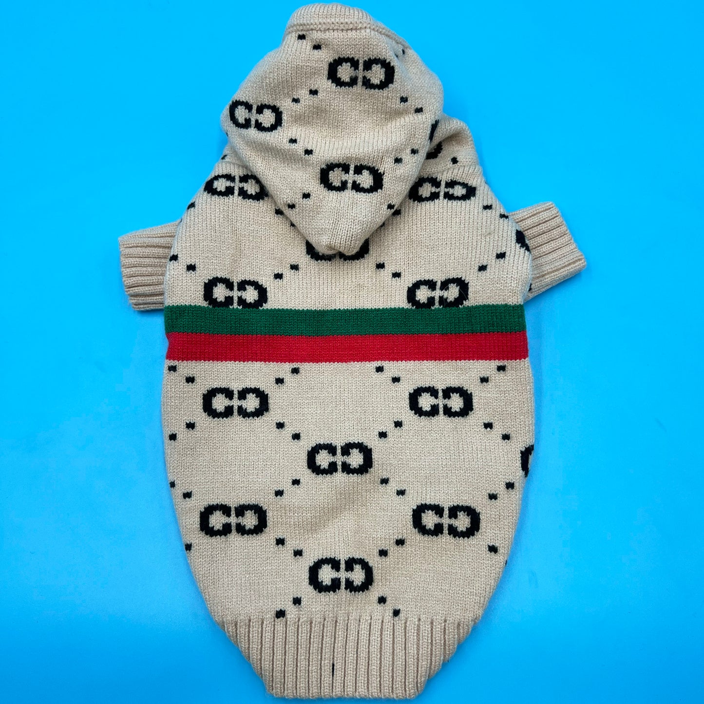 Pawcci Monogram Sweater Hoodie bearsupreme